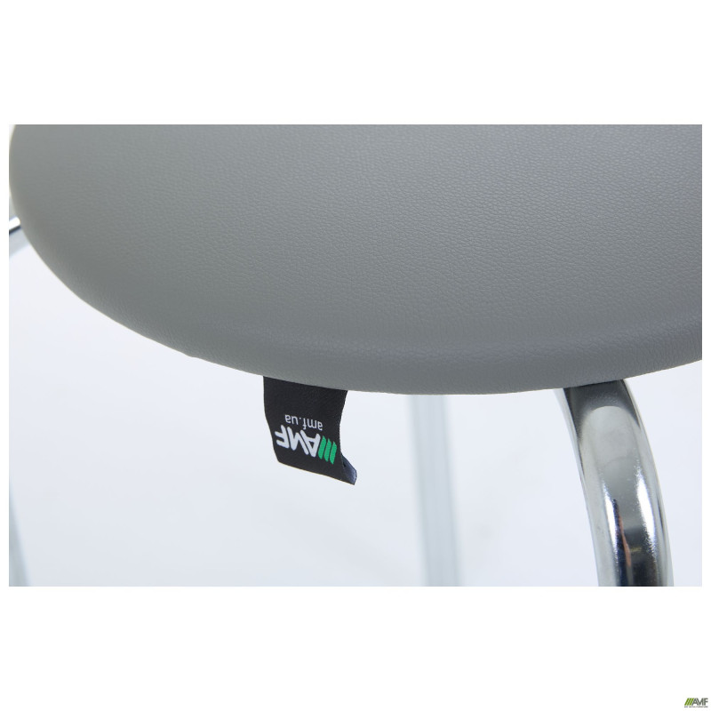 Табурет Софи хром Кожзам серый (A218670)