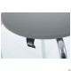 Табурет Софи хром Кожзам серый (A218670)