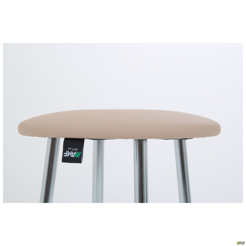 Табурет Таллі хром Кожзам бежевий (A218675)