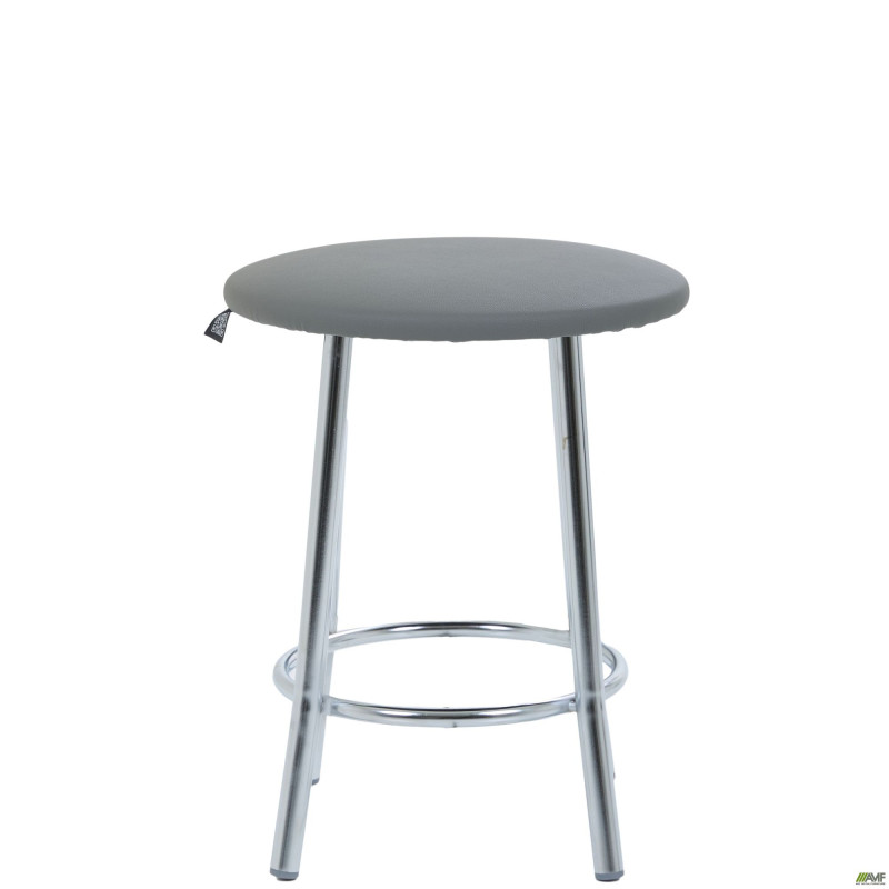 Табурет Талли хром Кожзам серый (A218676)