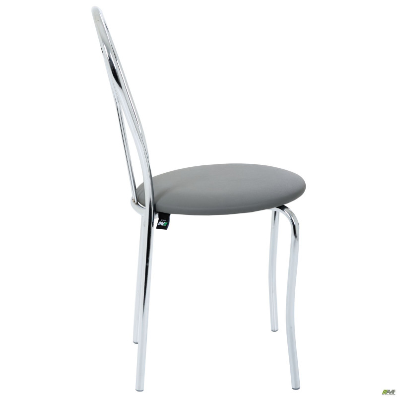 Стул Ванесса хром Кожзам серый (A218682)