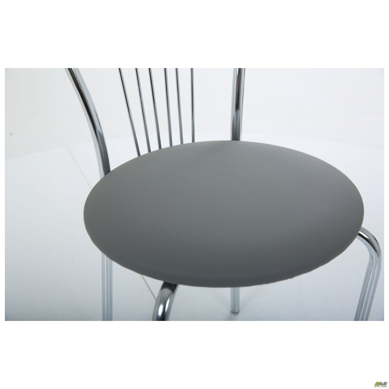 Стул Ванесса хром Кожзам серый (A218682)