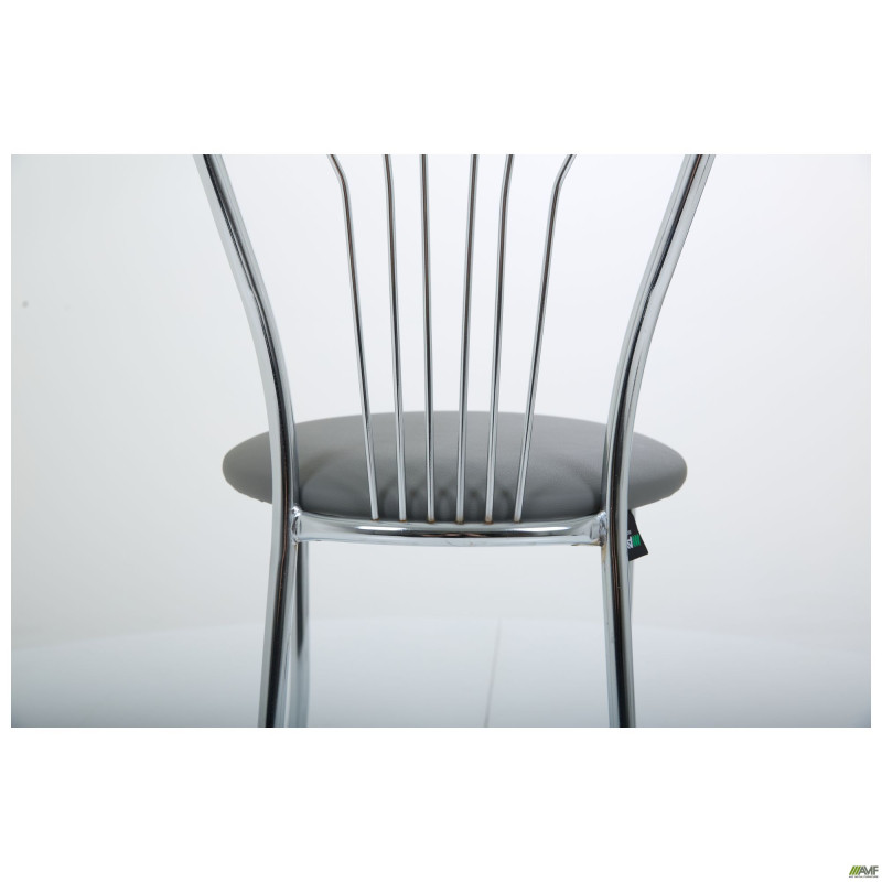 Стул Ванесса хром Кожзам серый (A218682)