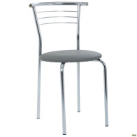 Стілець Маркос хром Кожзам сірий (A218687)