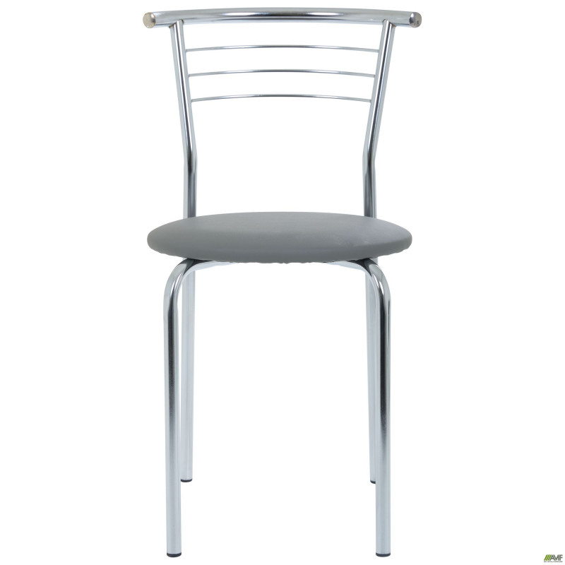 Стілець Маркос хром Кожзам сірий (A218687)