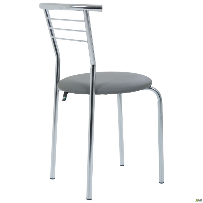 Стілець Маркос хром Кожзам сірий (A218687)