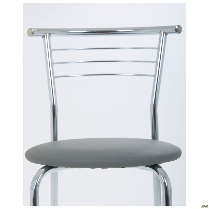 Стілець Маркос хром Кожзам сірий (A218687)