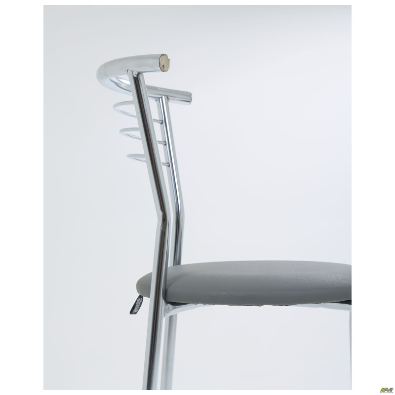 Стілець Маркос хром Кожзам сірий (A218687)