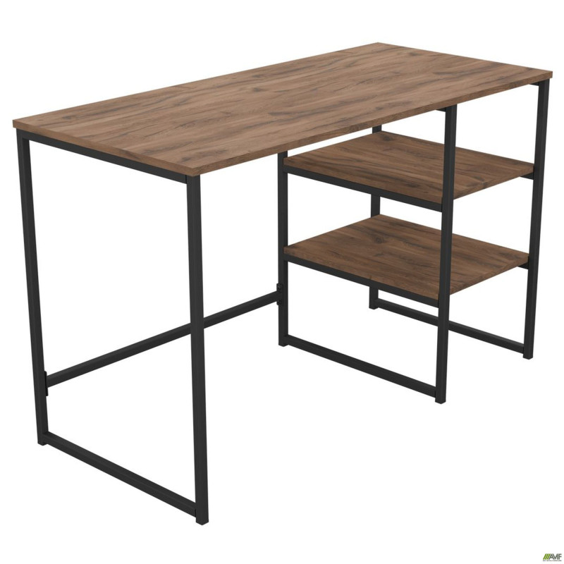 Стіл компютерний Jet JT1200 (1187х550х750Н) чорний/Дуб Ліворно (A221083)