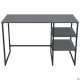 Стол компьютерный Jet JT1200 (1187х550х750Н) черный/серый Шифер (A221085)