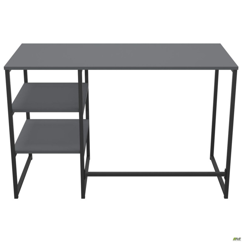 Стол компьютерный Jet JT1200 (1187х550х750Н) черный/серый Шифер (A221085)