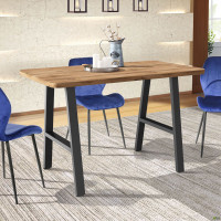 Стол Astra 1200 (1200х670хН770) черный графит/Дуб Ливорно (A221151)