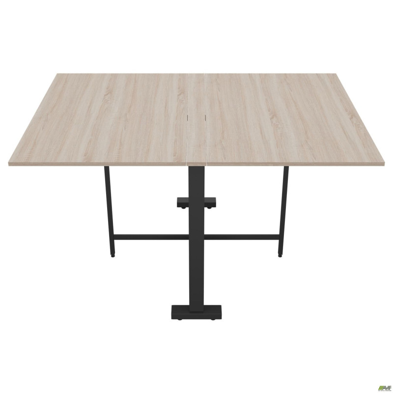 Стіл розкладний Fold 2 FL2 1400 (1380/210х1000х750Н) чорний/Дуб Сонома (A221220)