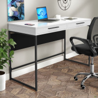 Стіл Campari Cr1200 (1200х500х800Н) чорний/Білий (A221319)