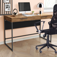 Стол Campari Cr1200 (1200х500х800Н) черный/Дуб Ливорно (A221321)