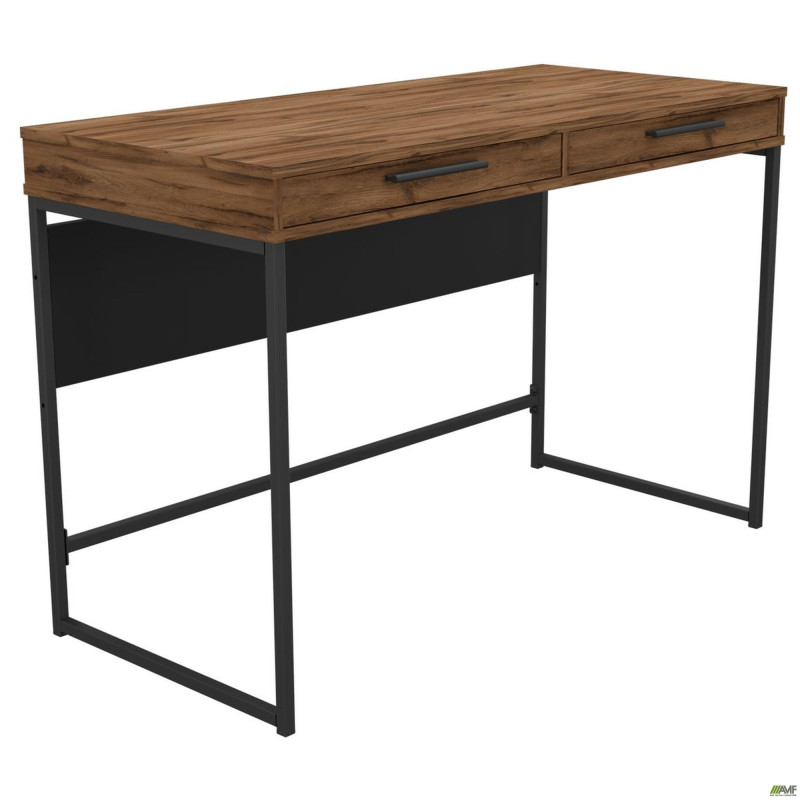 Стол Campari Cr1200 (1200х500х800Н) черный/Дуб Ливорно (A221321)