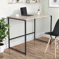 Стол компьютерный Asti AS900 (900х550х750Н) черный/Дуб Сонома (A221348)