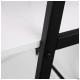 Стіл Mont Blanc (1250х550х1027Н) чорний/Білий (A221496)