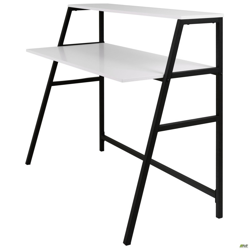 Стіл Mont Blanc (1250х550х1027Н) чорний/Білий (A221496)