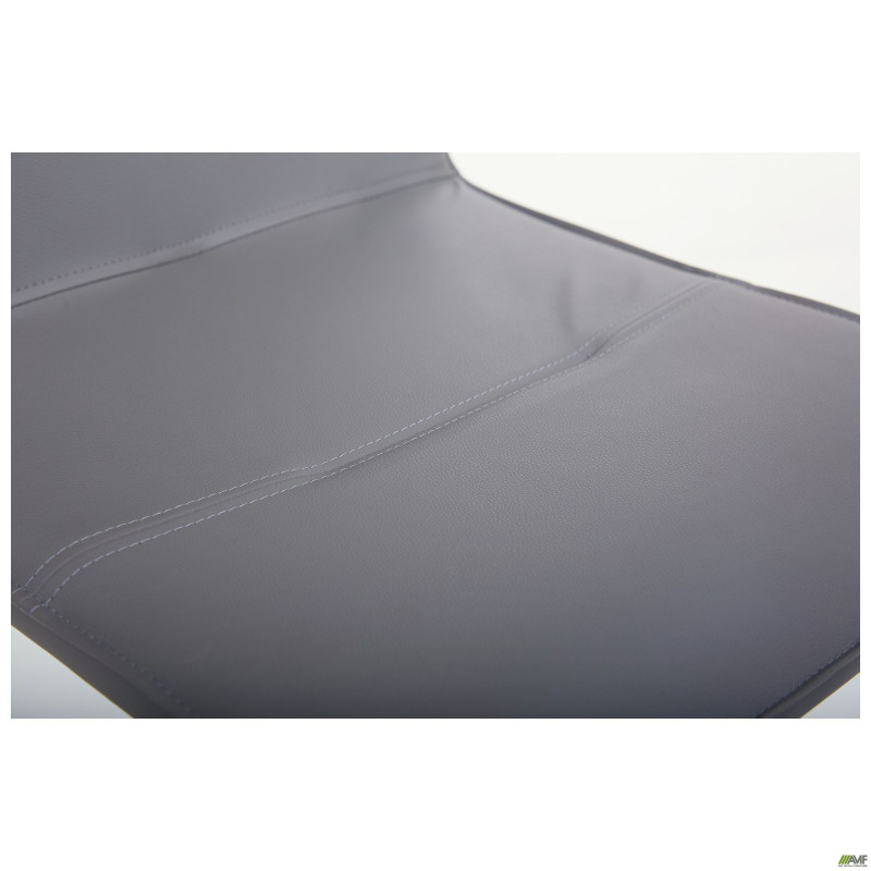 Крісло Самба-Home Хром Кожзам сірий без канта (A223080)