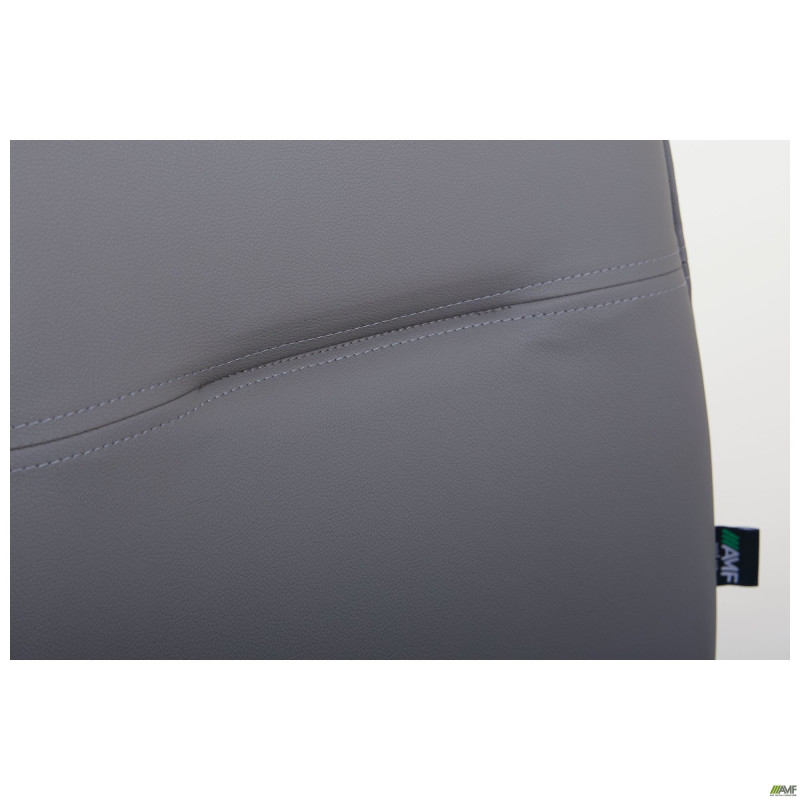 Крісло Самба-Home Хром Кожзам сірий без канта (A223080)