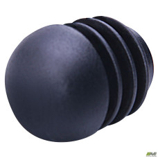 Комплект заглушок бар D20мм, чорний (комплект 4 шт.) (A260227)