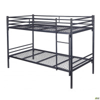 Кровать двухъярусная AMF-1 90200 2 Черная (A288550)