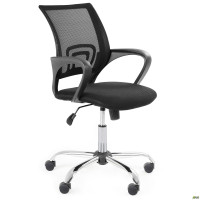 Кресло Веб Хром Сетка черная (A292036)