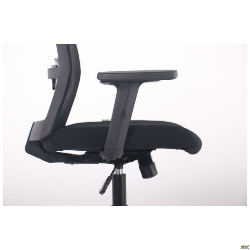 Крісло Uran Black HR сидіння Нест-01 чорна/спинка Сітка SL-00 чорна (A297843)