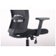 Крісло Uran Black HR сидіння Нест-01 чорна/спинка Сітка SL-00 чорна (A297843)