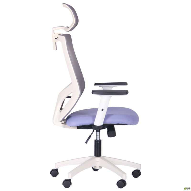 Кресло Lead White HR сиденье Нест-08 серая/спинка Сетка HY-109 серая (A297935)