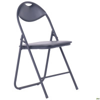 Стілець Джокер чорний ПВХ чорний (A369410)