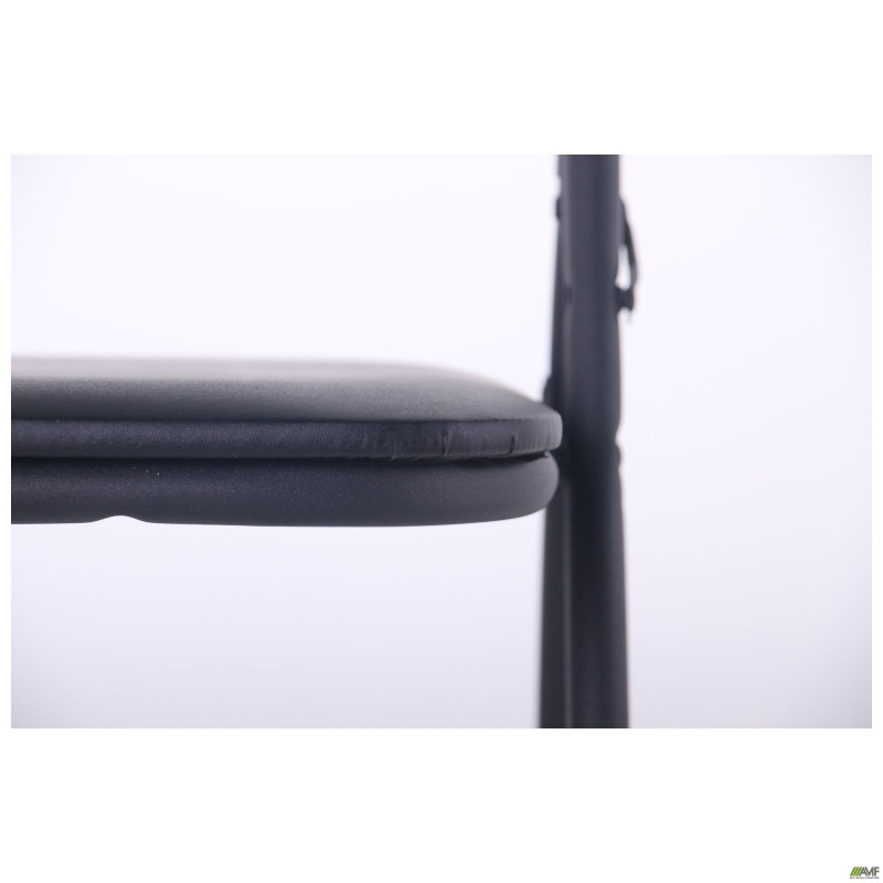 Стілець Джокер чорний ПВХ чорний (A369410)