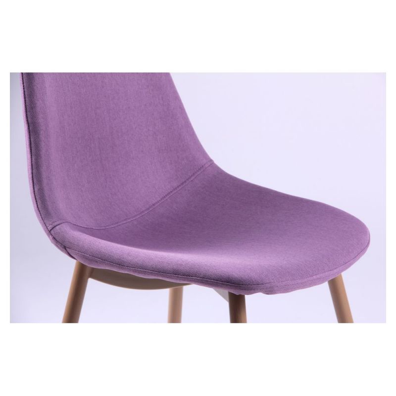 Стілець Лучія База метал бук/Фіолетовий (A513664)