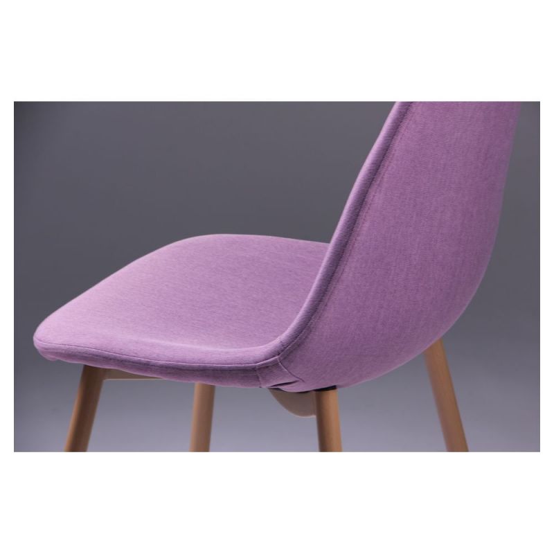 Стілець Лучія База метал бук/Фіолетовий (A513664)