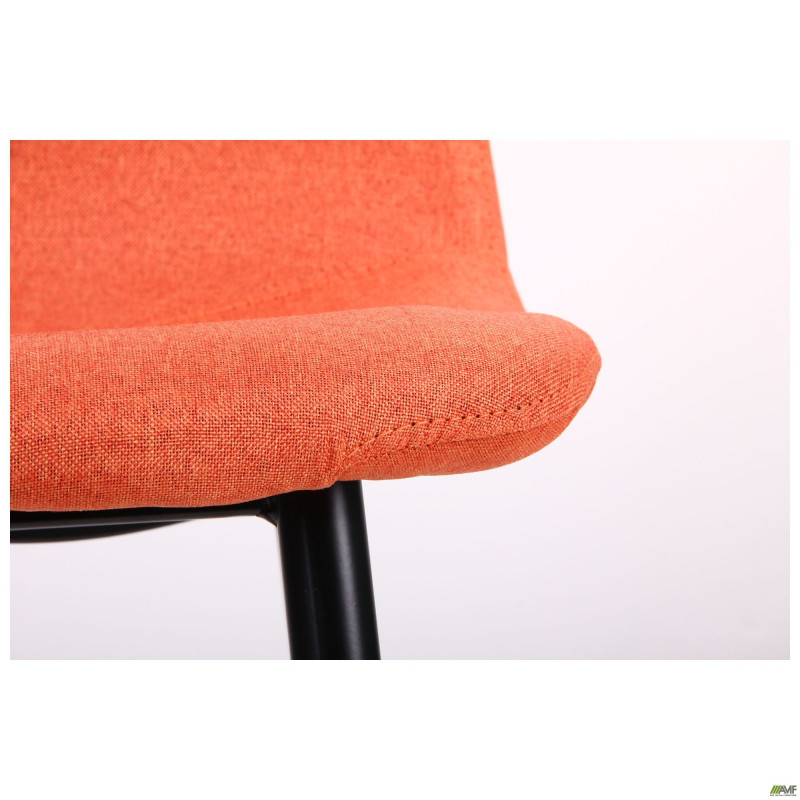 Стілець Лучія чорний/оранж (A521453)