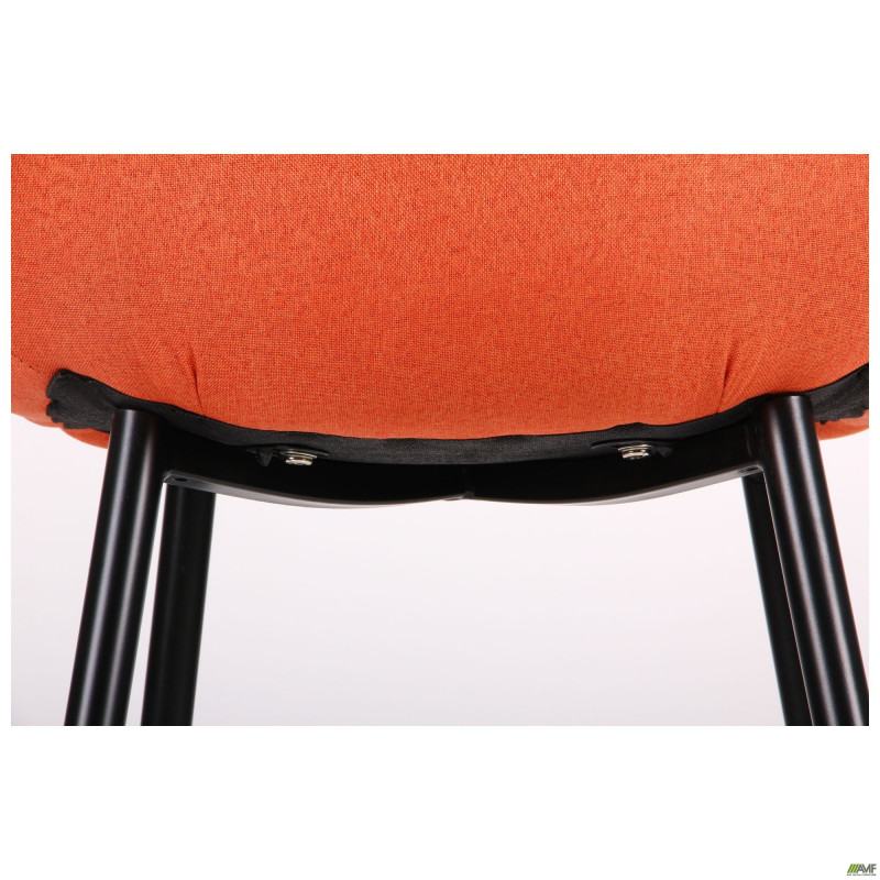 Стілець Лучія чорний/оранж (A521453)
