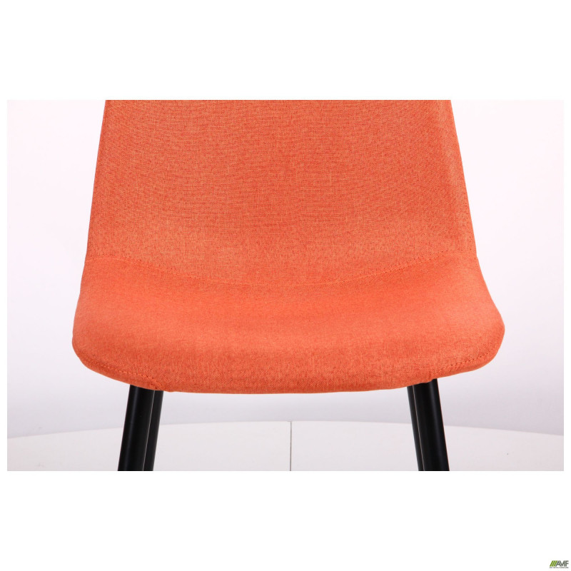 Стілець Лучія чорний/оранж (A521453)