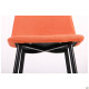 Стілець Лучія чорний/оранж (A521453)