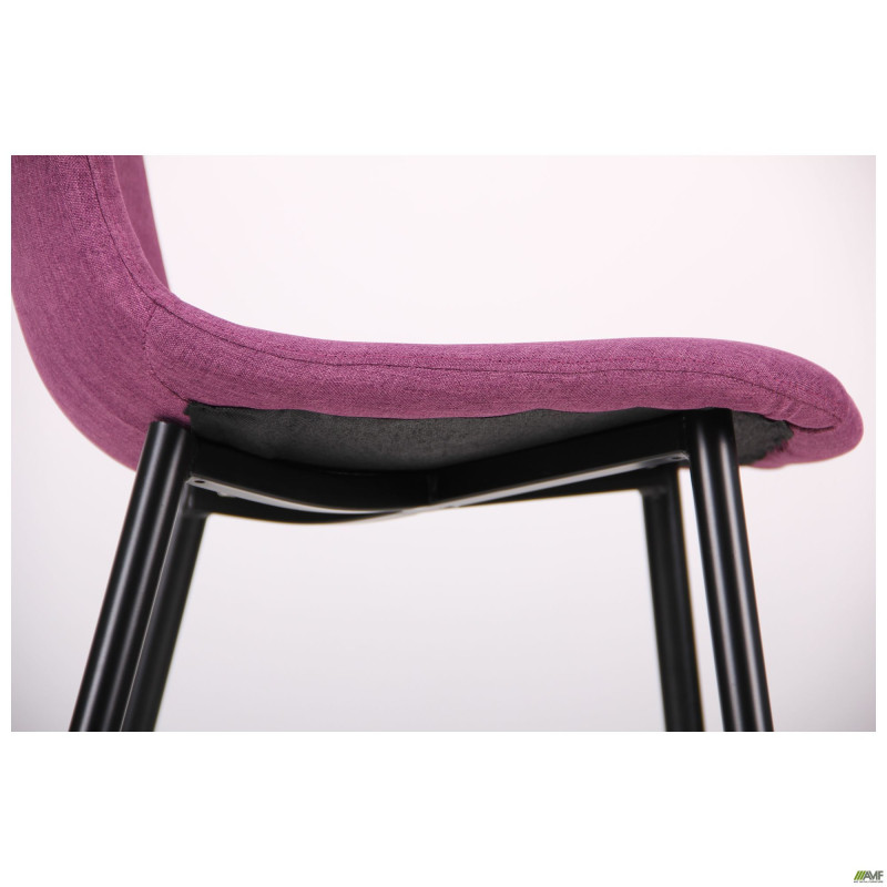 Стілець Лучія чорний/фіалка (A521455)