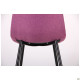 Стілець Лучія чорний/фіалка (A521455)