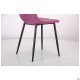 Стілець Лучія чорний/фіалка (A521455)