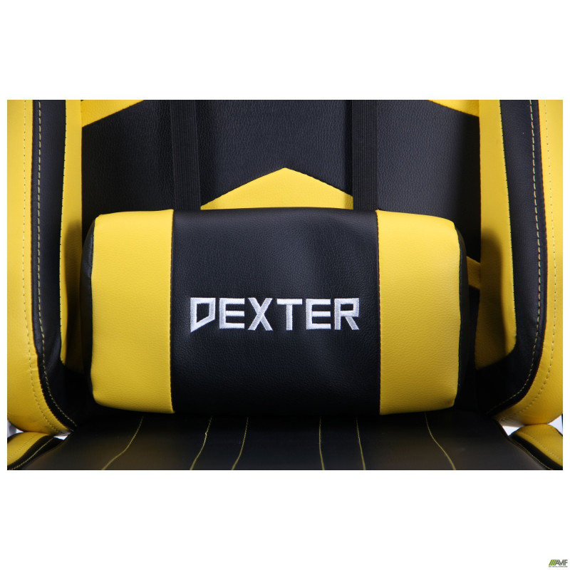 Кресло VR Racer Dexter Megatron черный/желтый (A545085)