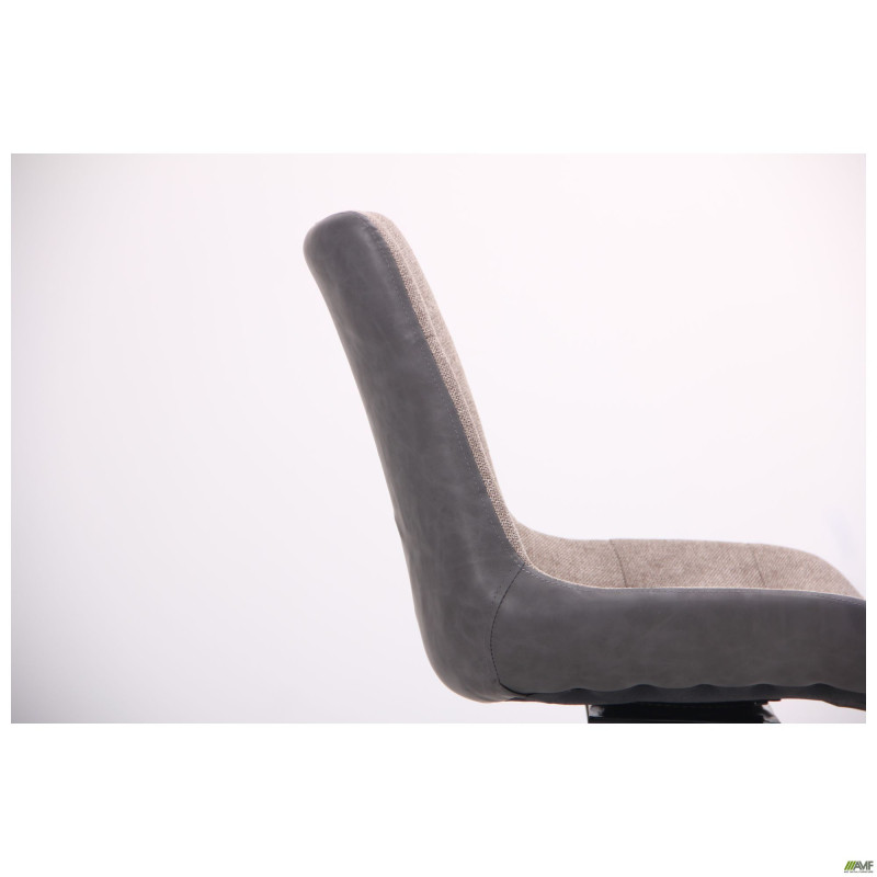 Стілець поворотний Aurora чорний/меланж латте (A545803)