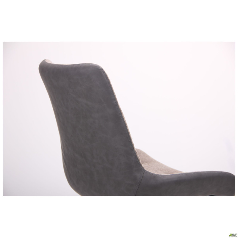 Стілець поворотний Aurora чорний/меланж латте (A545803)