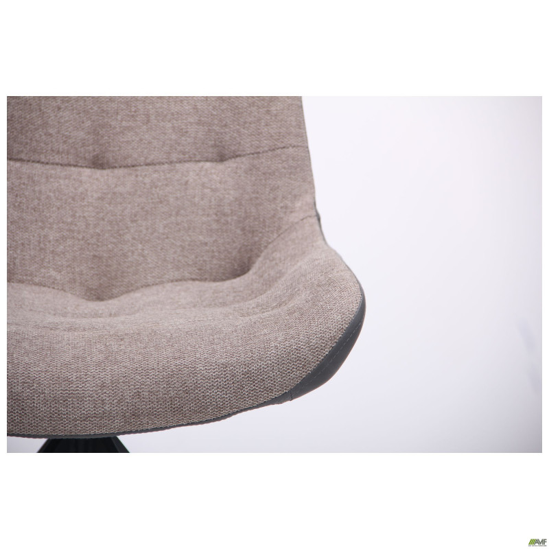 Стілець поворотний Aurora чорний/меланж латте (A545803)