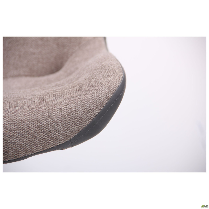 Стілець поворотний Aurora чорний/меланж латте (A545803)