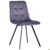Стул обеденный Harlem черный/серый велюр (A546786)