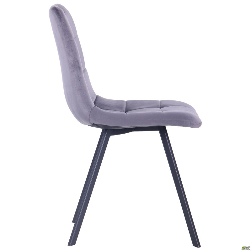 Стул обеденный Harlem черный/серый велюр (A546786)