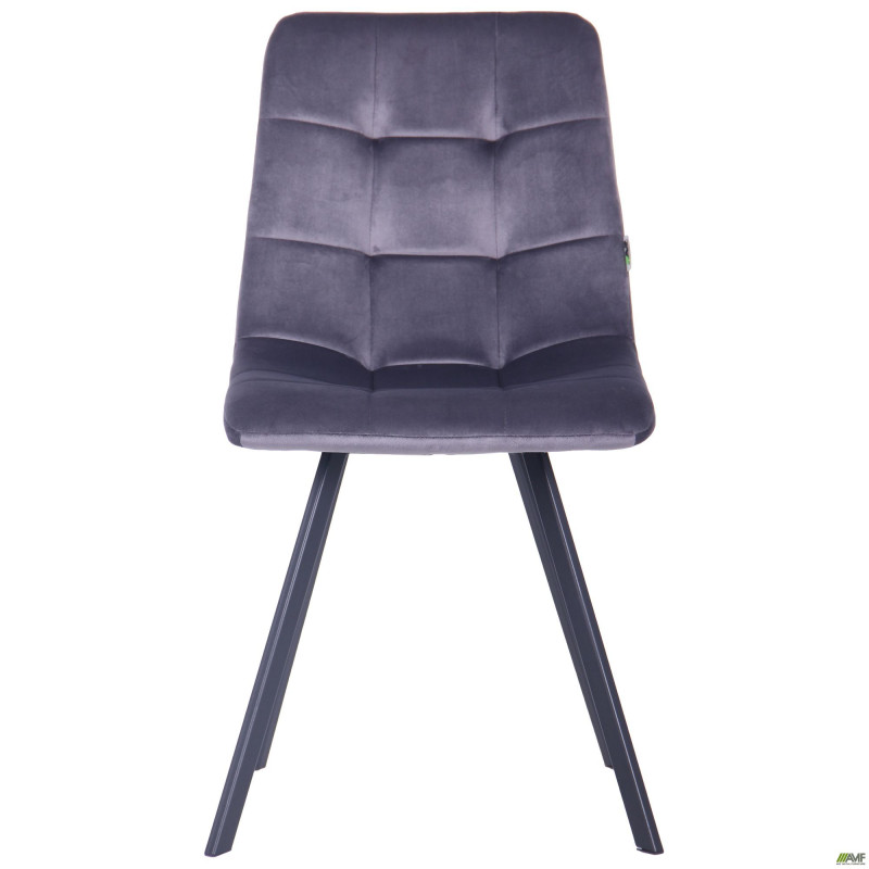 Стул обеденный Harlem черный/серый велюр (A546786)